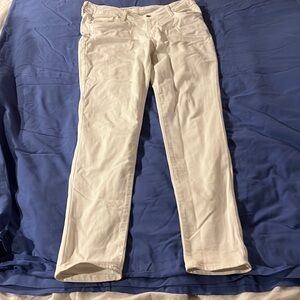 Old navy white skinny jeans size 8